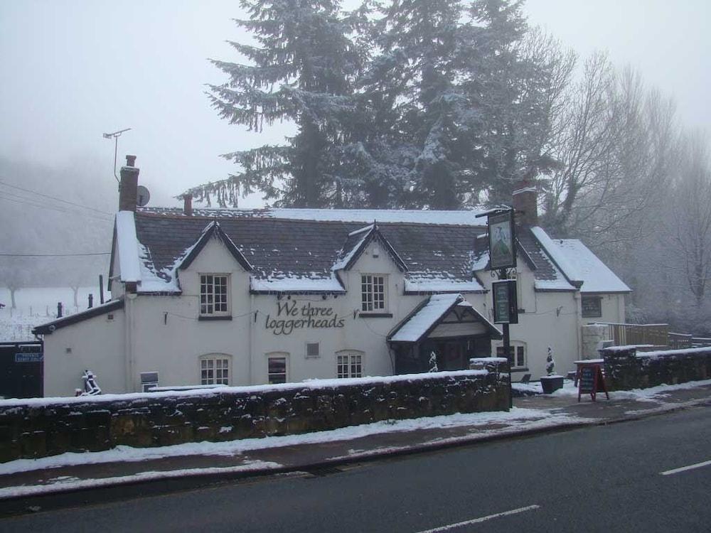 Hotel We Three Loggerheads Gwernymynydd Exterior foto
